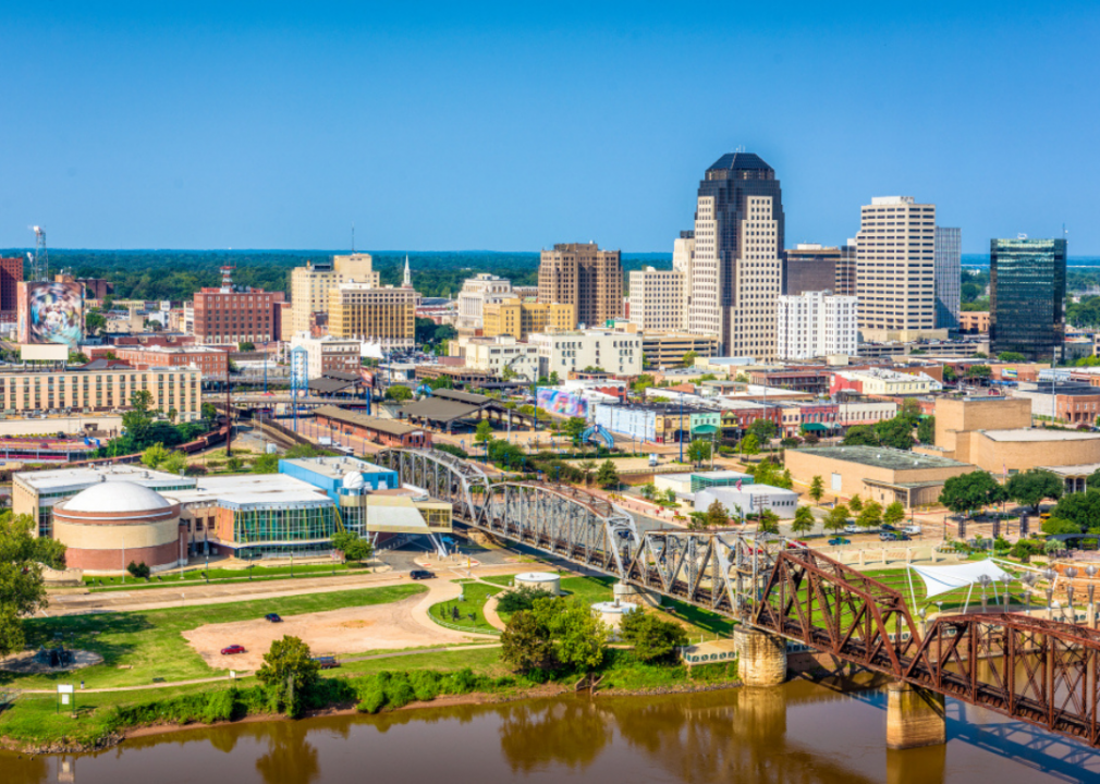 #33. Shreveport, Louisiana